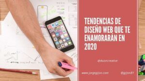 tendencias diseño web