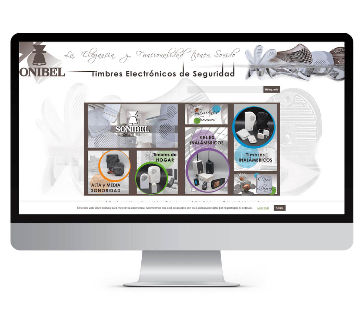 portfolio sonibel diseno web wordpress jorge gijon